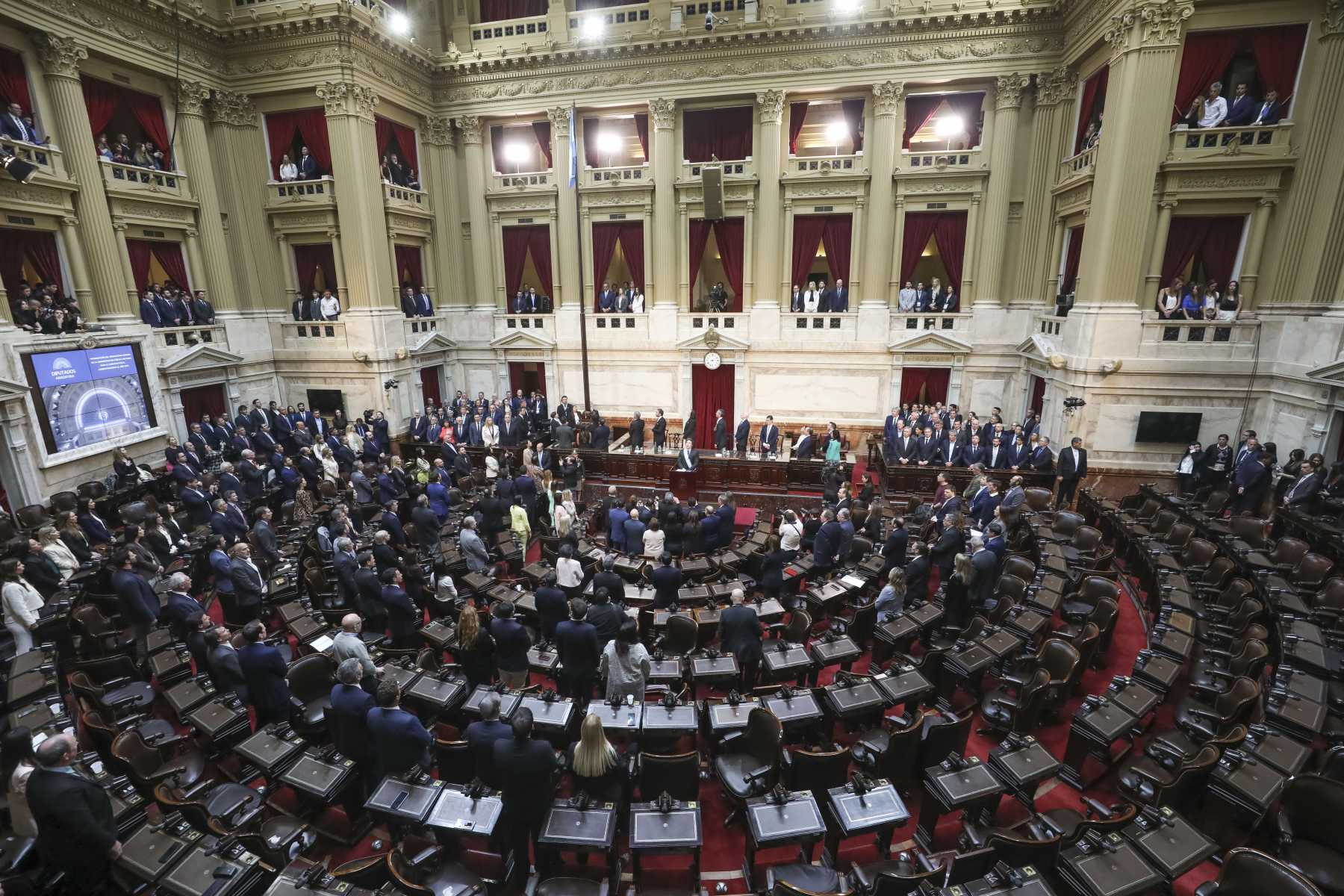 Los principales bloques parlamentarios de diputados sufrieron crisis y divisiones. Foto: archivo.