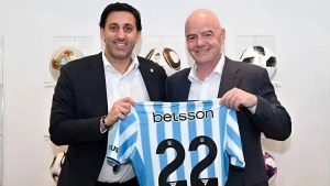 El mensaje del presidente de la FIFA a Diego Milito por ser el nuevo presidente de Racing