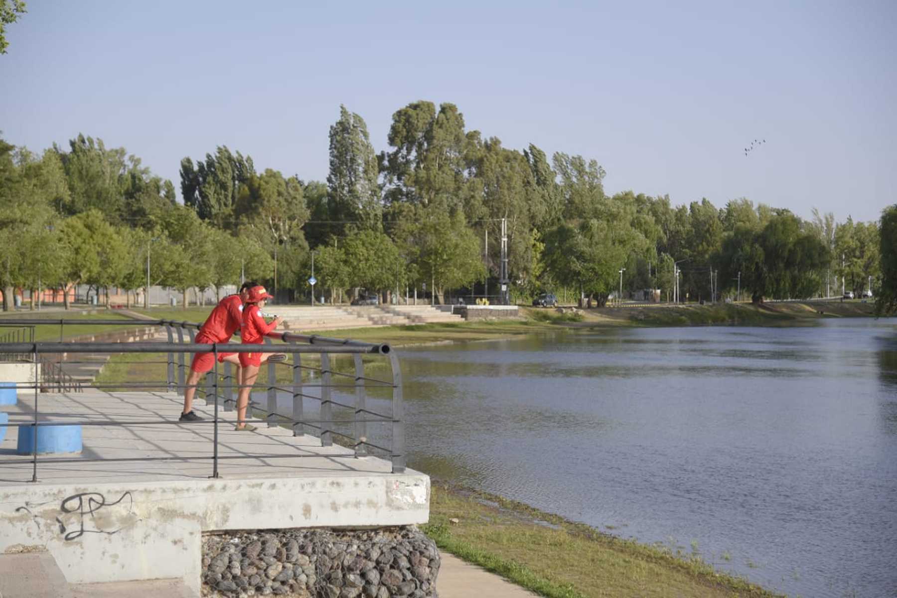 Neuquén ya habilitó la temporada de balnearios. Foto: Florencia Salto