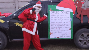 «Una plaza linda»: el pedido de un barrio de Cinco Saltos a Papá Noel esta Navidad