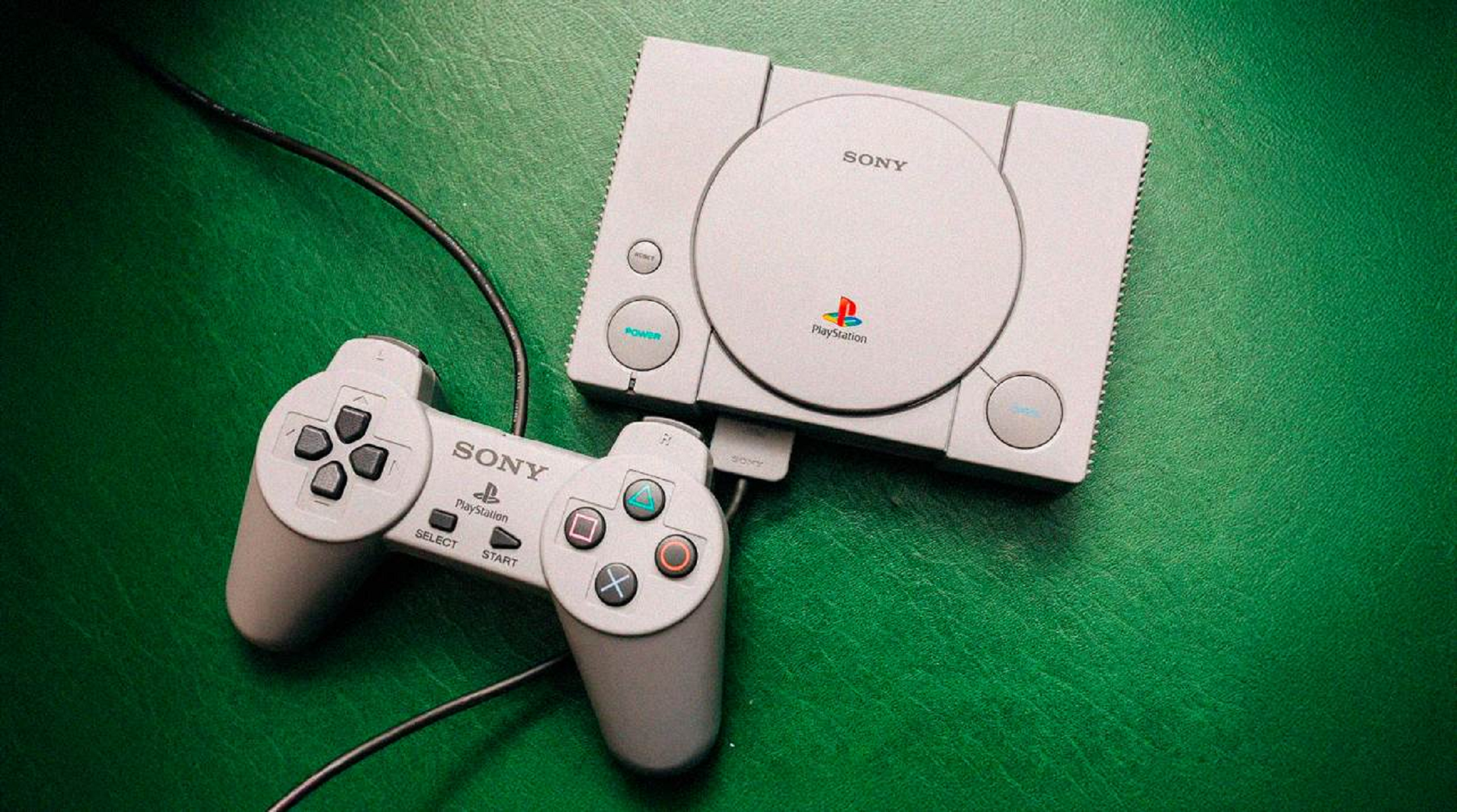 La PlayStation de Sony. 