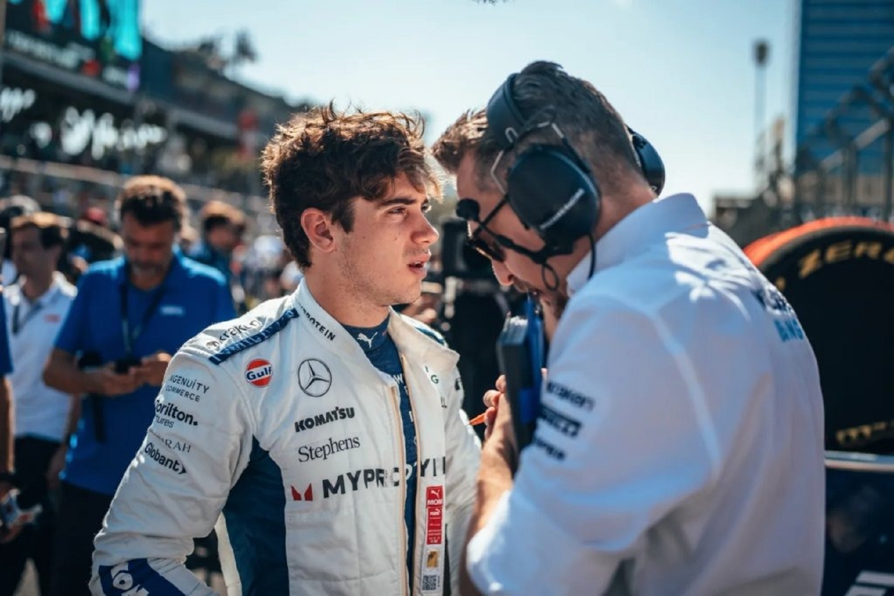 Williams ya prepara un plan para Franco Colapinto en la Fórmula 1.