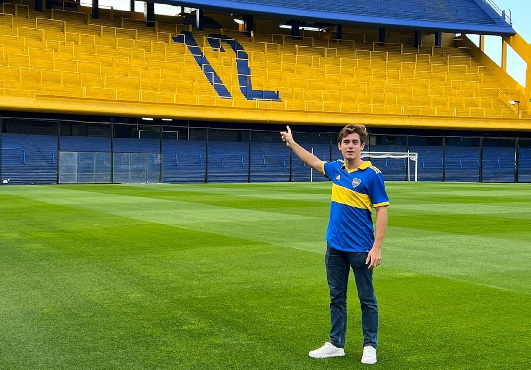 Franco Colapinto reveló detalles de su fanatismo por Boca.