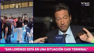 La fuerte revelación de Marcelo Moretti tras los incidentes: «San Lorenzo está en una situación casi terminal»