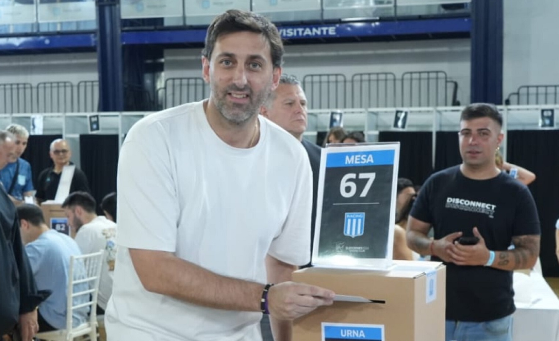 Diego Milito es el nuevo presidente de Racing.