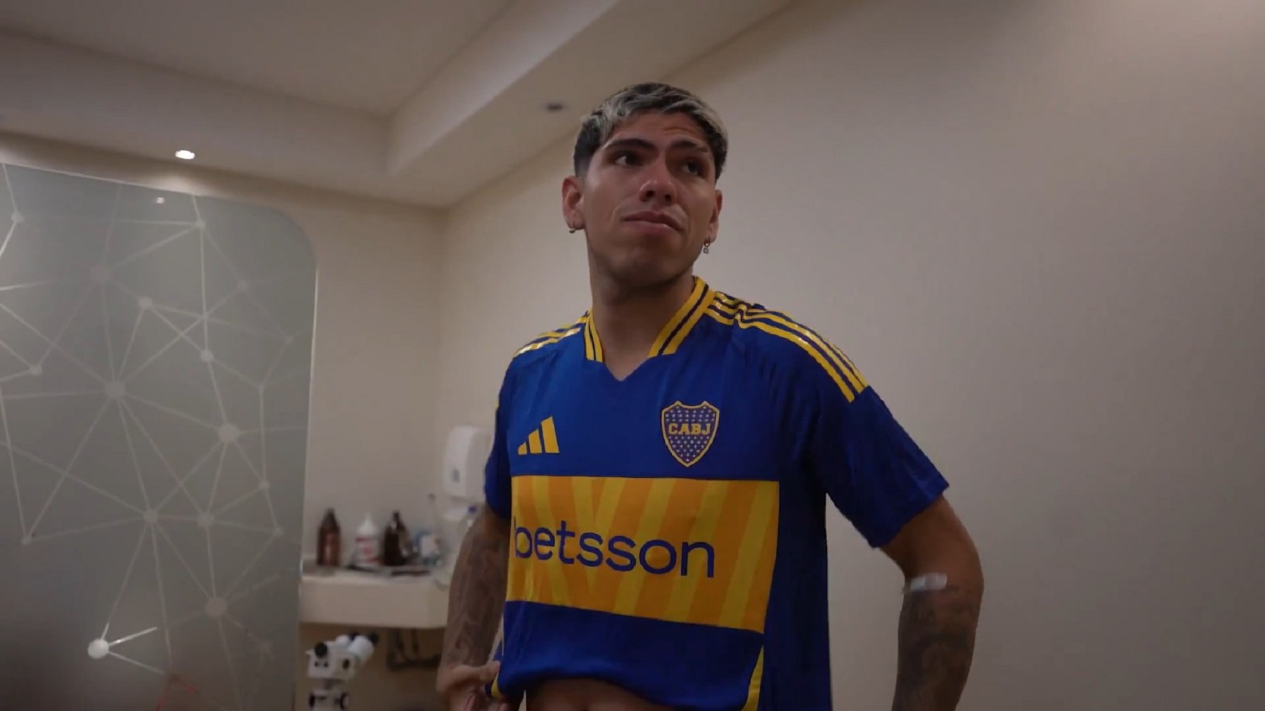 Carlos Palacios habló luego de firmar con Boca.