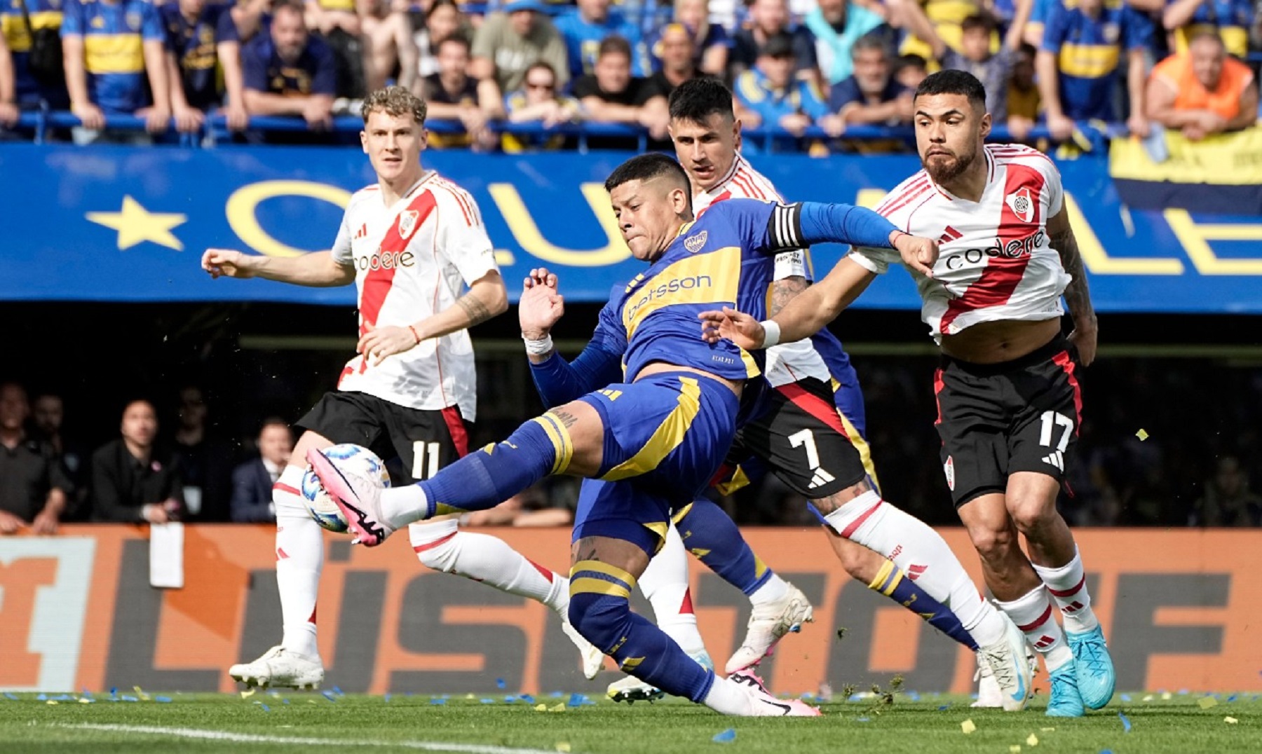 River y Boca podrían medirse en la fase de grupos de la Copa Libertadores 2025. Foto: Archivo.