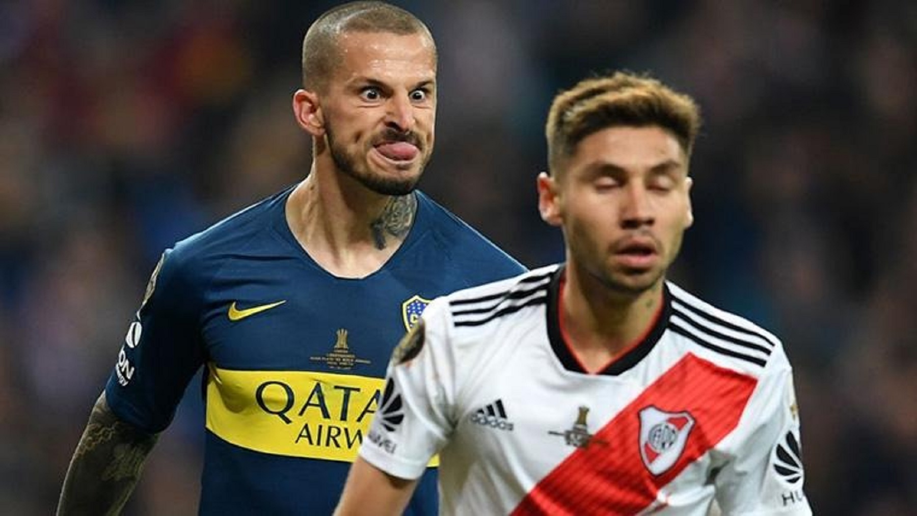 Darío Benedetto volvió a recordar la final de la Copa Libertadores ante River.