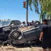 Imagen de Violento choque sobre la Ruta 22, cerca de Plottier: cuatro heridos, entre ellos una niña