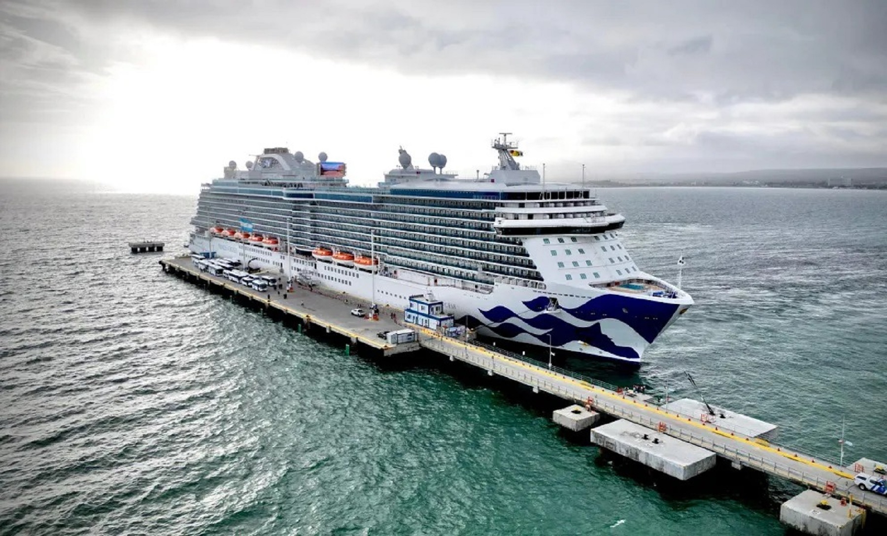 Muerte en un crucero en Puerto Madryn. Foto: gentileza. 