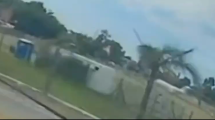 Imagen de Video: el momento exacto en el que se estrelló el avión que dejó dos muertos en San Fernando