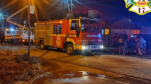 Imagen de Murió un perro tras tocar un portón que quedó electrificado por la lluvia en Plaza Huincul