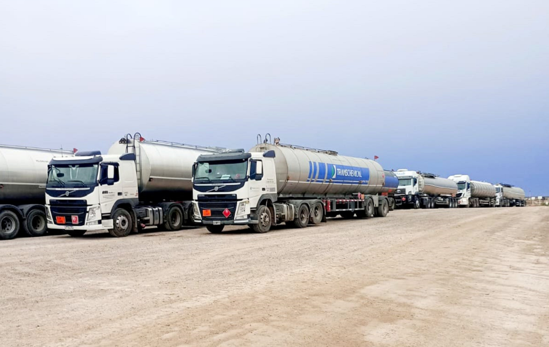 Camioneros de Río Negro y Neuquén convocan a asamblea en Vaca Muerta. Foto: gentileza.