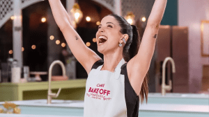 Así fue el emotivo momento en que Cande Molfese se enteró de que ganó Bake Off Famosos