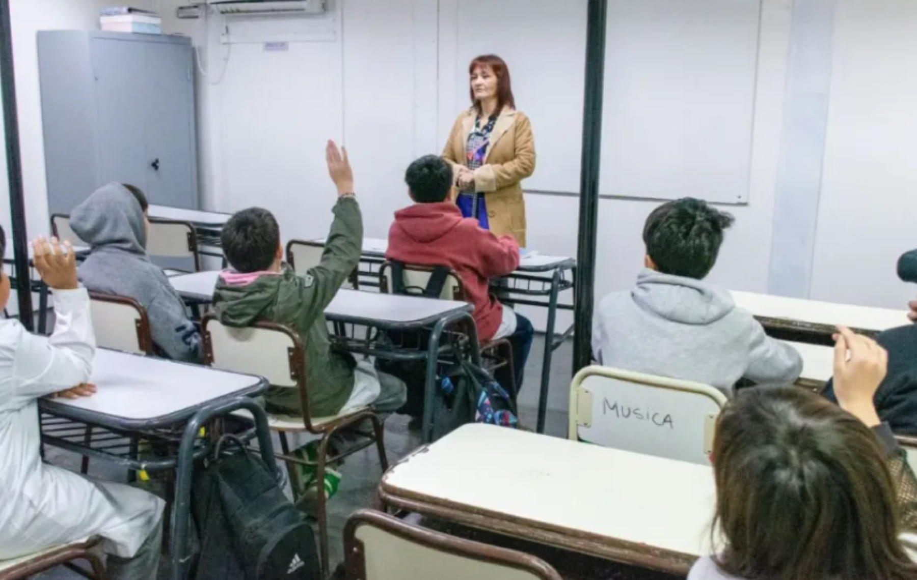 Siuned App,  la aplicación que digitaliza el control de la asistencia de estudiantes. Foto: Gentileza Neuquén informa 