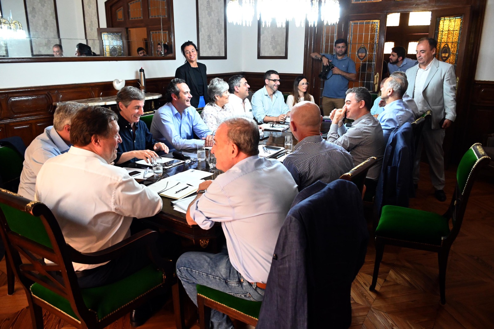 La reunión de Gabinete de la víspera tuvo asistencia plena. Foto: Marcelo Ochoa