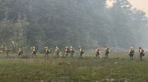 Imagen de Incendio en el parque Nahuel Huapi: se activó un sector y se sumaron medios aéreos para apagar el fuego