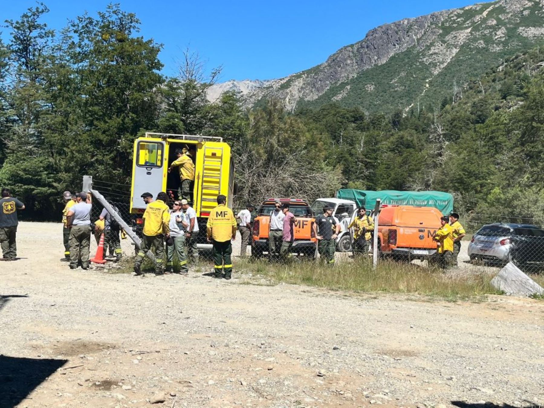 En seis días, el fuego consumió 2100 hectáreas. Foto: gentileza