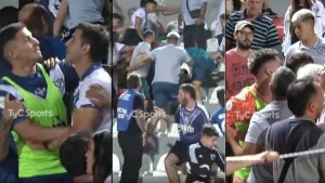 La frase que desató la batalla campal entre hinchas, familiares y futbolistas de Vélez tras perder la final de la Copa Argentina