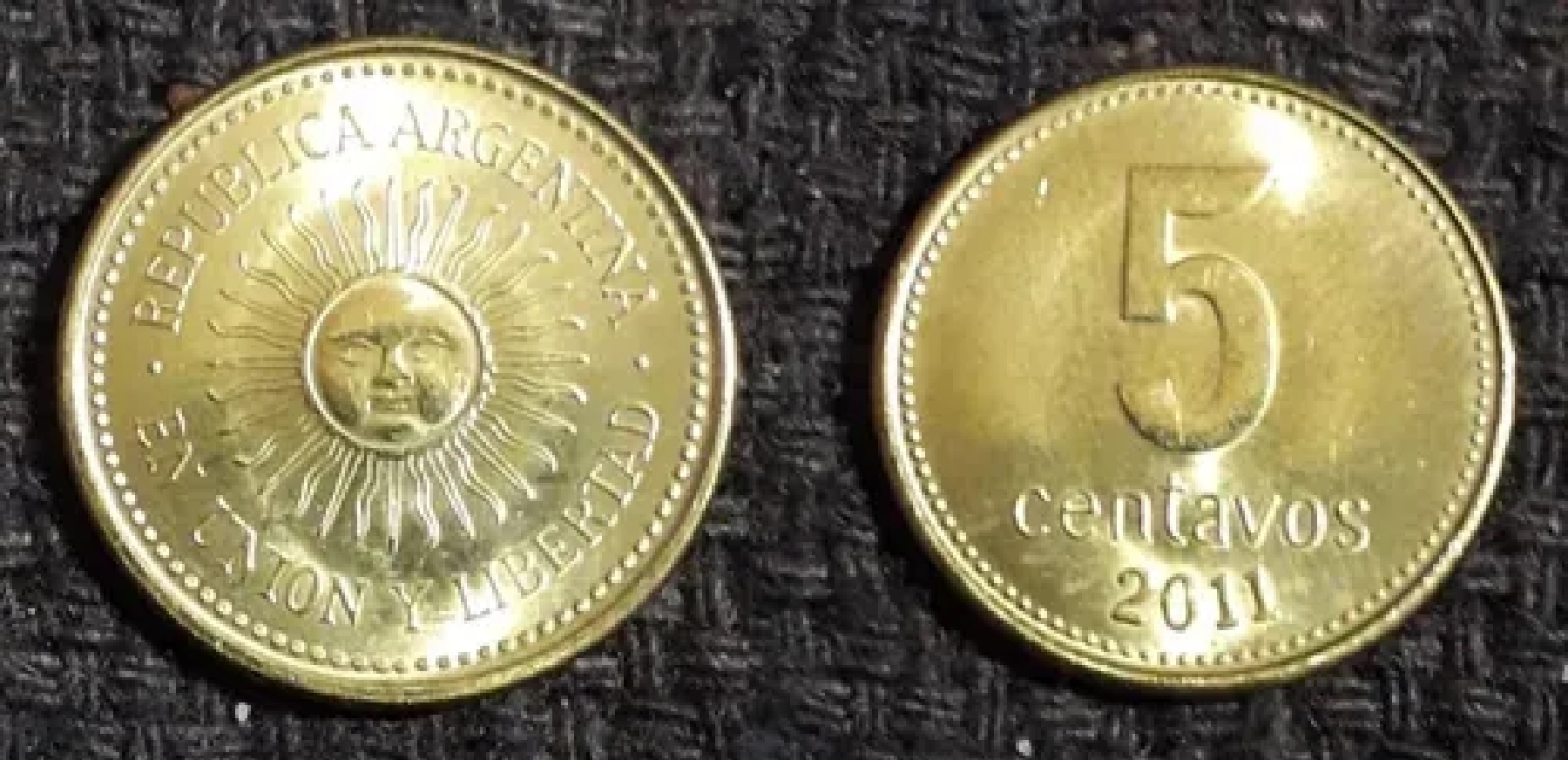 Moneda de 5 centavos (BCRA).