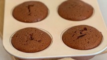 Imagen de Budincitos nube de chocolate con 3 ingredientes