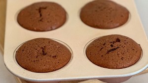 Budincitos nube de chocolate con 3 ingredientes