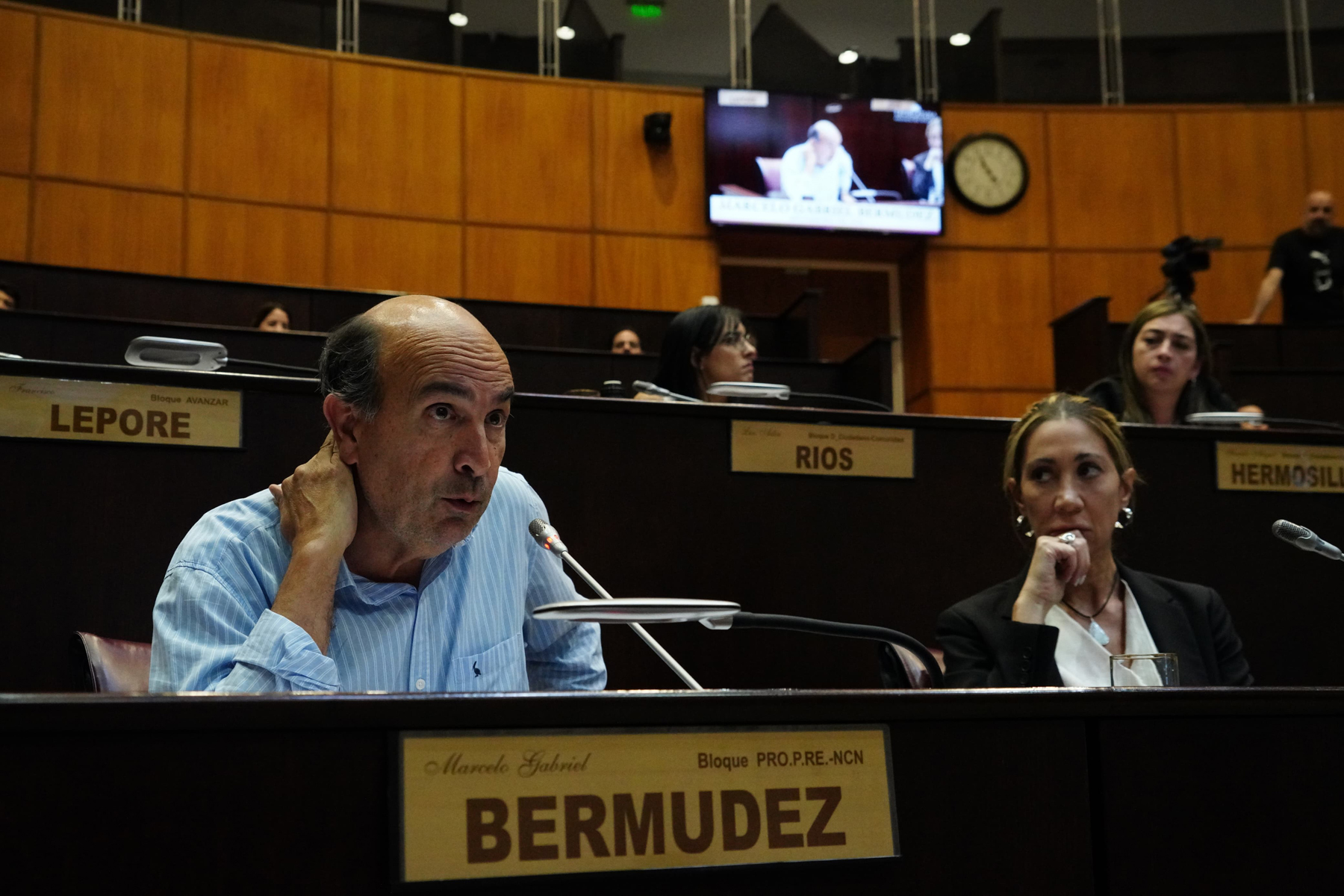 Marcelo Bermúdez criticó una designación del gobierno de Rolando Figueroa. Foto: Cecilia Maletti.