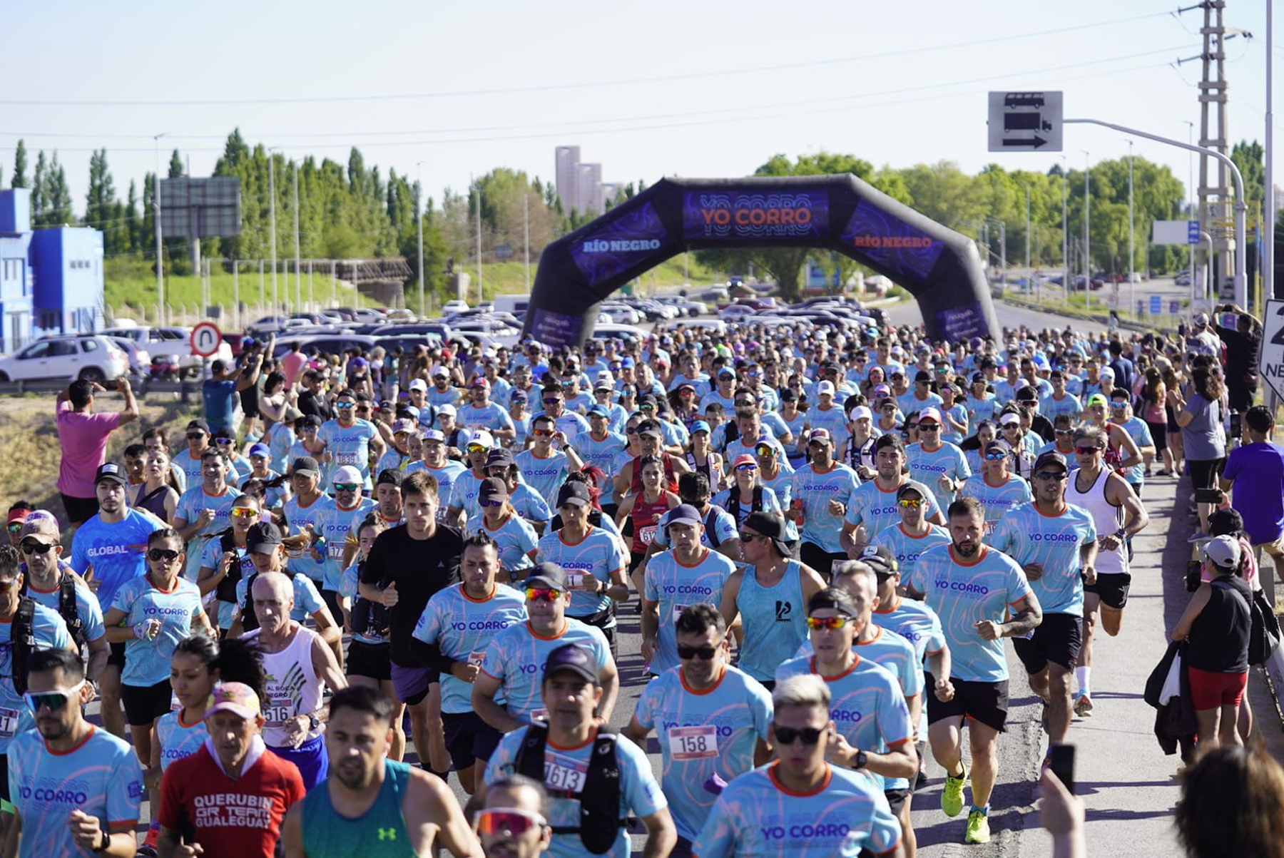 Ya comenzó la edición Yo Corro Neuquén-Cipolletti. Foto: Carlos Mir