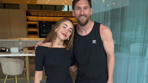 Talento rosarino: Se reencontraron Lionel Messi y Nicki Nicole