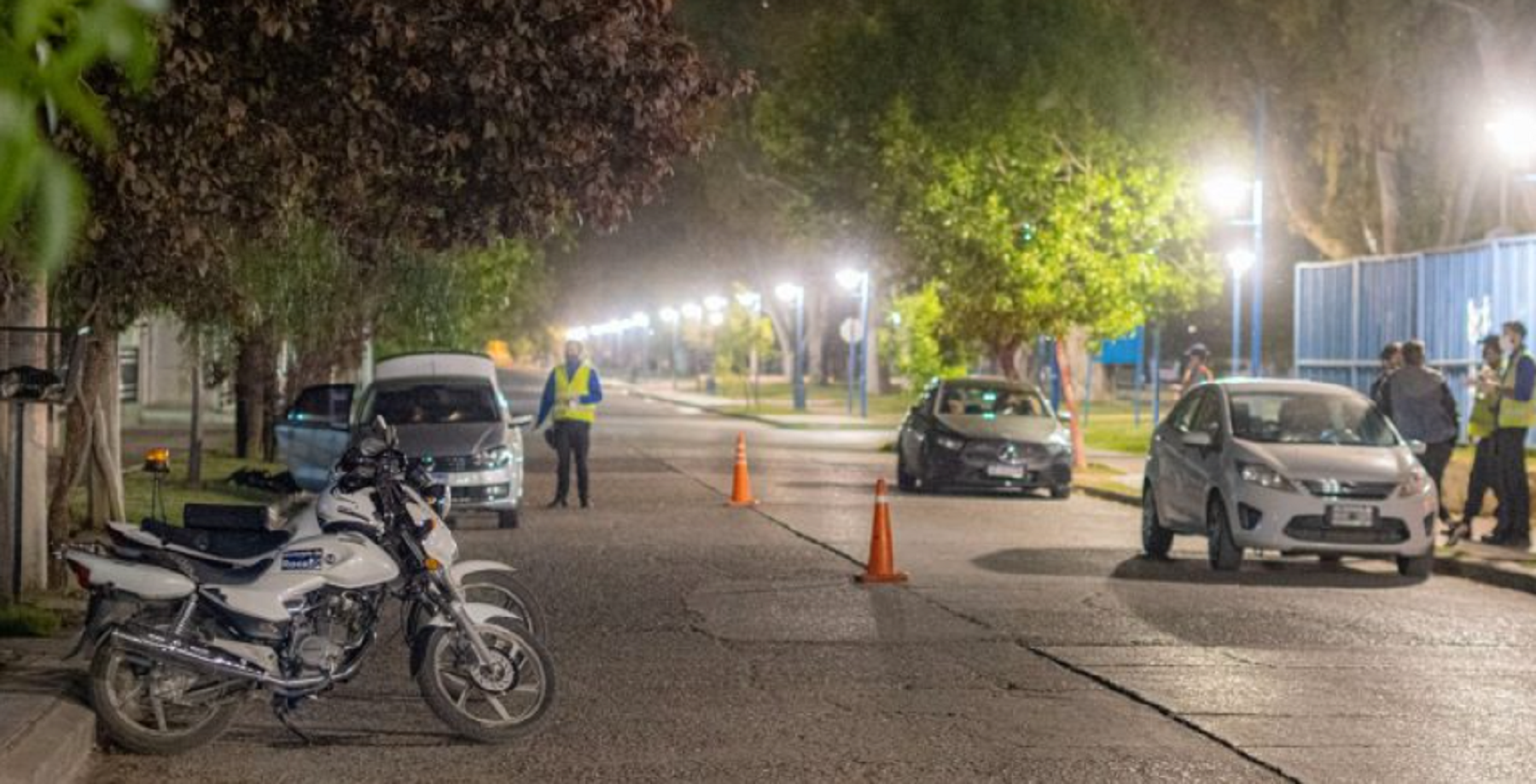 Controles en Roca por Año Nuevo. Foto: gentileza