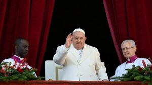 El papa Francisco denunció en Navidad la situación humanitaria «gravísima» en la Franja de Gaza