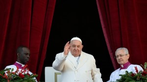 El papa Francisco denunció en Navidad la situación humanitaria «gravísima» en la Franja de Gaza