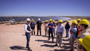 El parque solar de Cutral Co recibió a estudiantes de San Patricio del Chañar