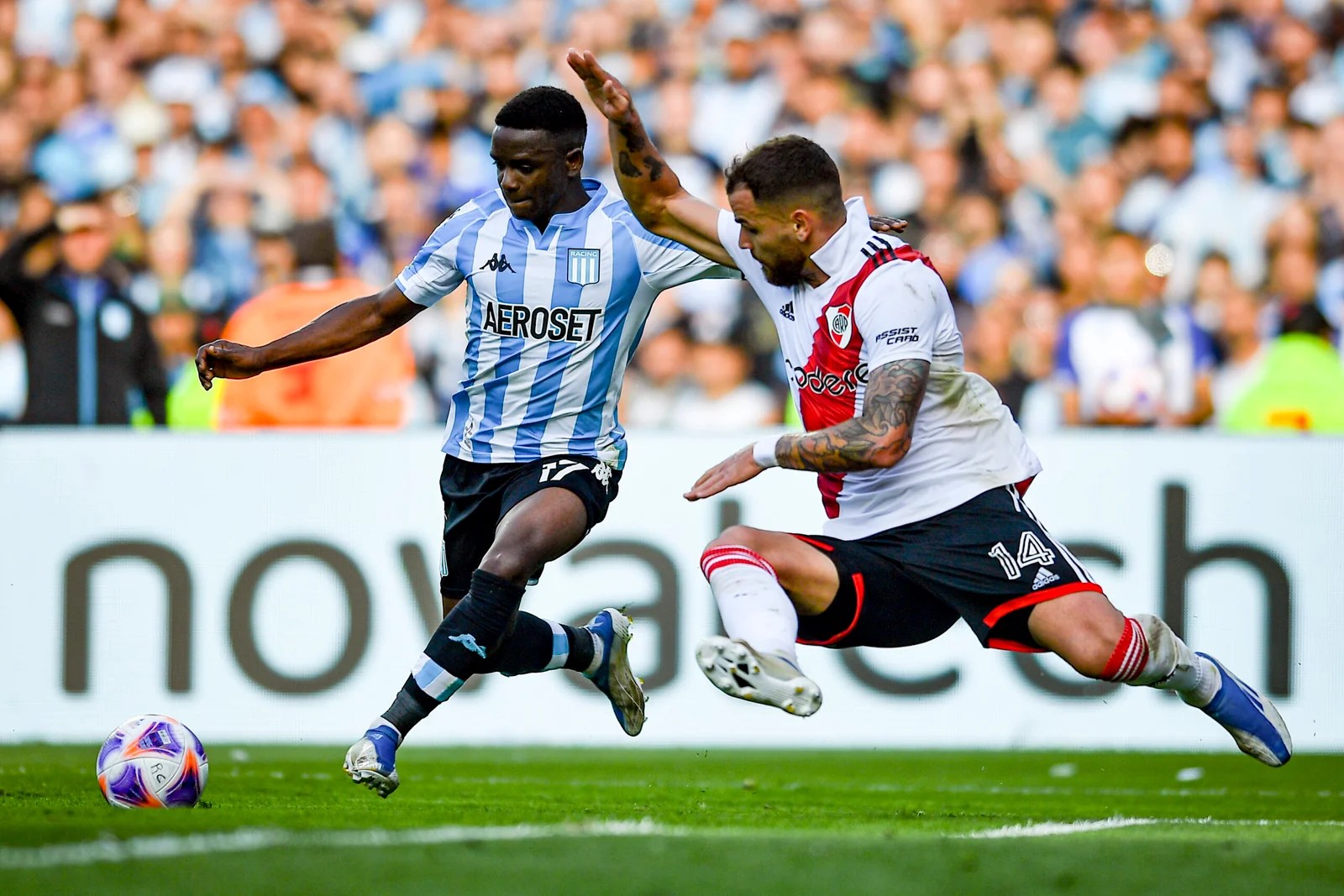 Racing y River protagonizarán un duelo de alto voltaje en el Cilindro de Avellaneda.