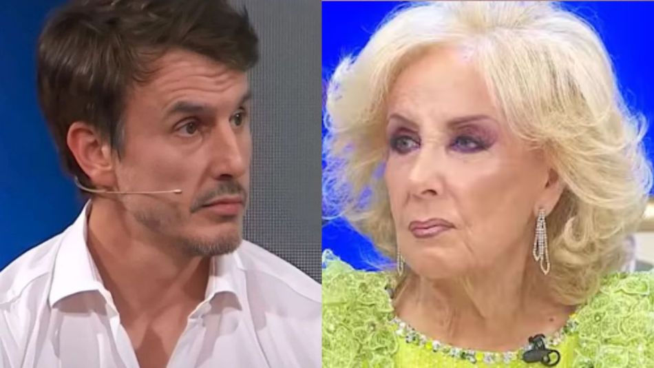 Tenso cruce entre Mirtha Legrand y el ex funcionario Roberto García Moritán.