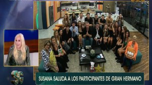 Susana Giménez estuvo en Gran Hermano y los participantes estallaron de emoción: «mi ídola»