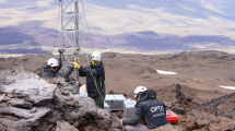 Imagen de Primer registro de un sismo en el volcán Tromen, uno de los que está activo en Neuquén