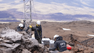 Primer registro de un sismo en el volcán Tromen, uno de los que está activo en Neuquén