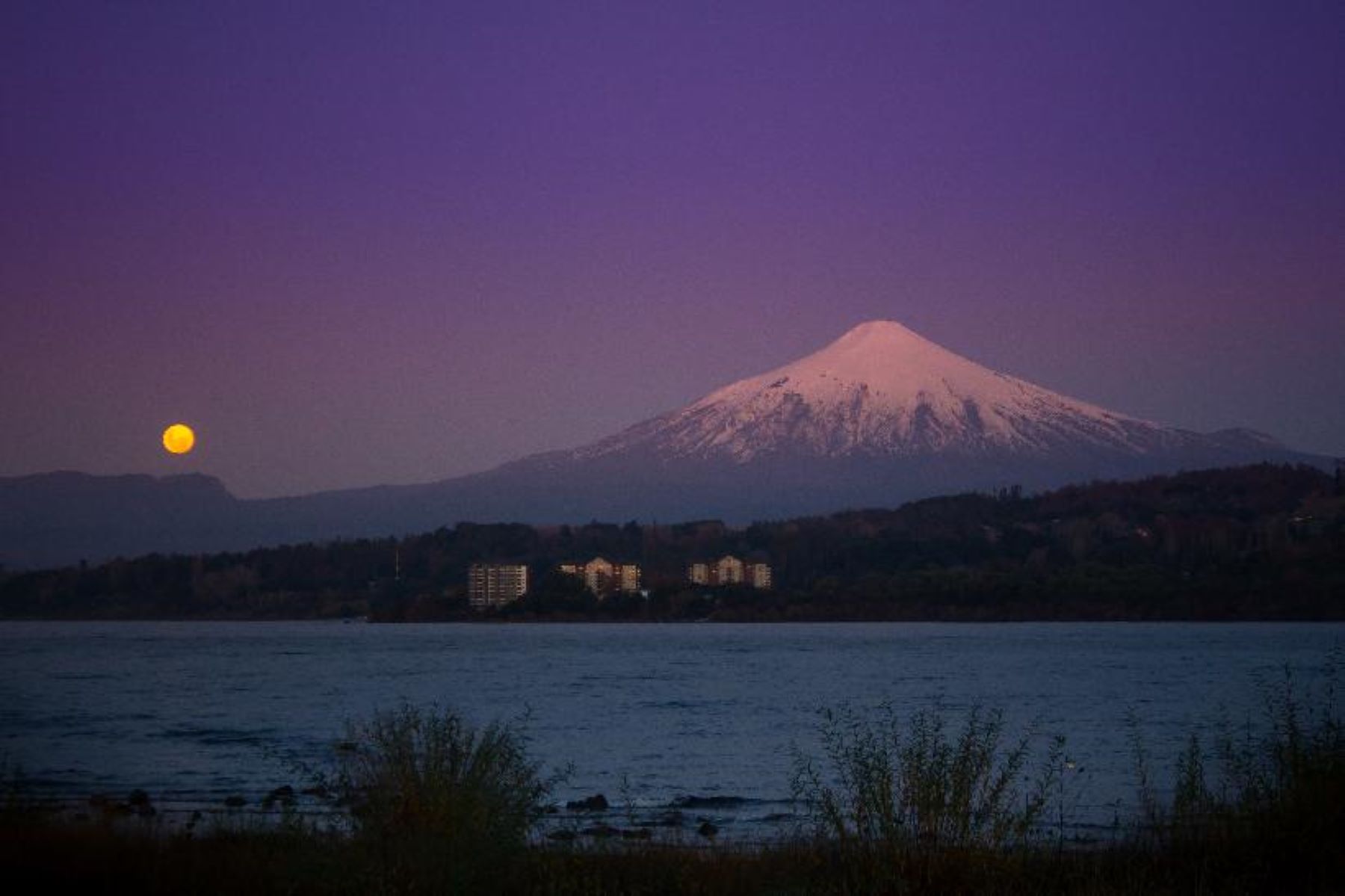 Un sismo se registró en la previa de Navidad, en Chile. Foto: Gentileza www.visitvillarrica.cl