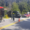 Imagen de Volcó un camión de Gendarmería en la Ruta 40: seis heridos fueron derivados a Villa La Angostura