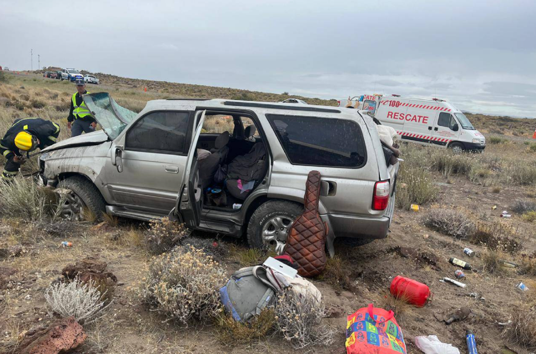 La mujer viajaba con su familia a Mar del Plata 