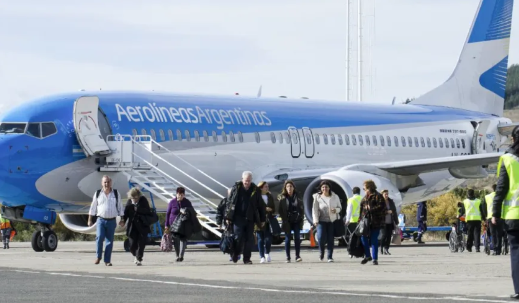 El aeropuerto de San Martín de los Andes incrementará sus vuelos durante el verano. Foto: Neuquén Informa. 