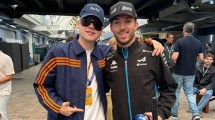 Imagen de Bizarrap celebró la llegada de Franco Colapinto a Alpine con una foto retro junto a Pierre Gasly