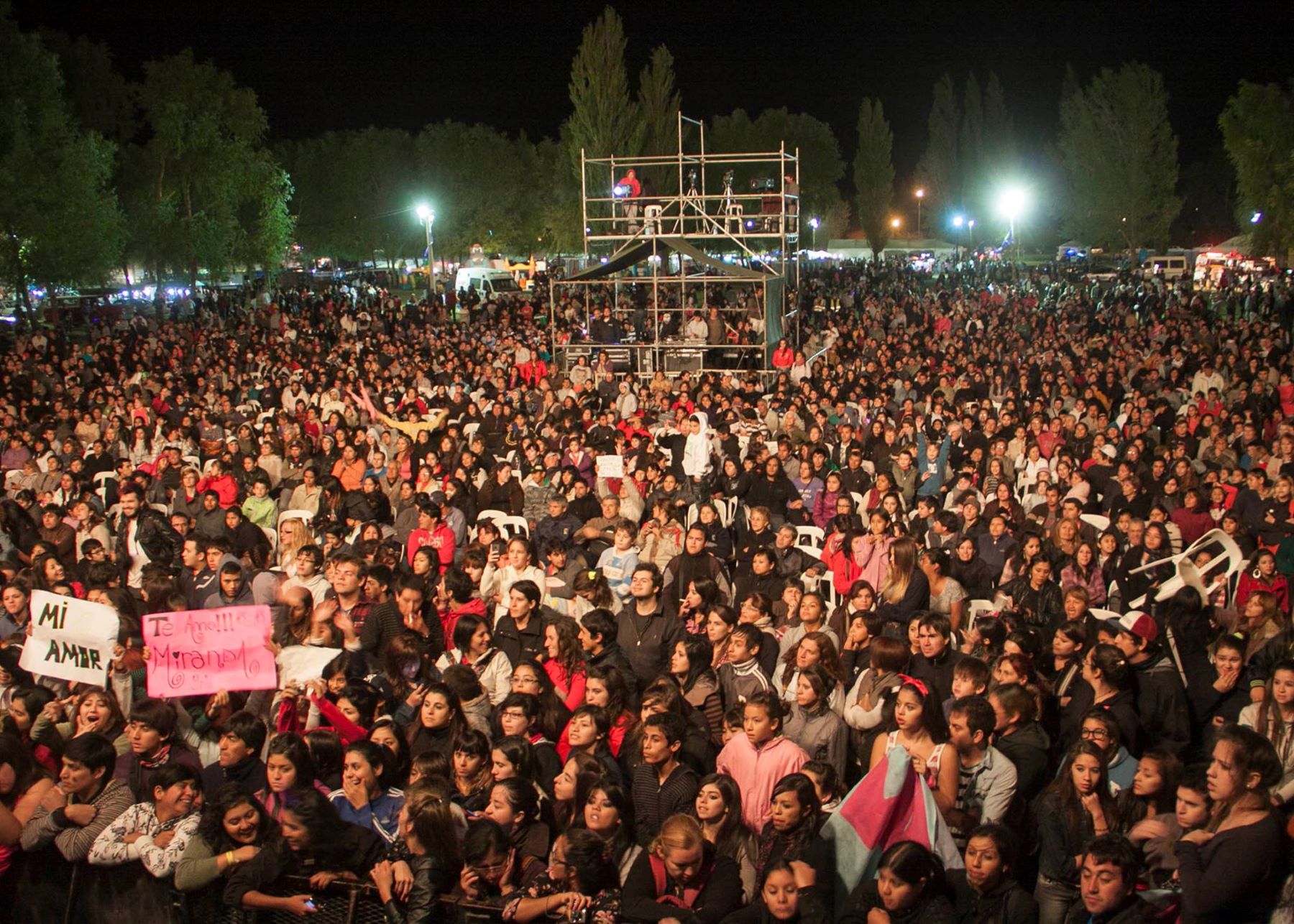 Foto archivo de la edición del año 2015 de la Fiesta del Pionero. 