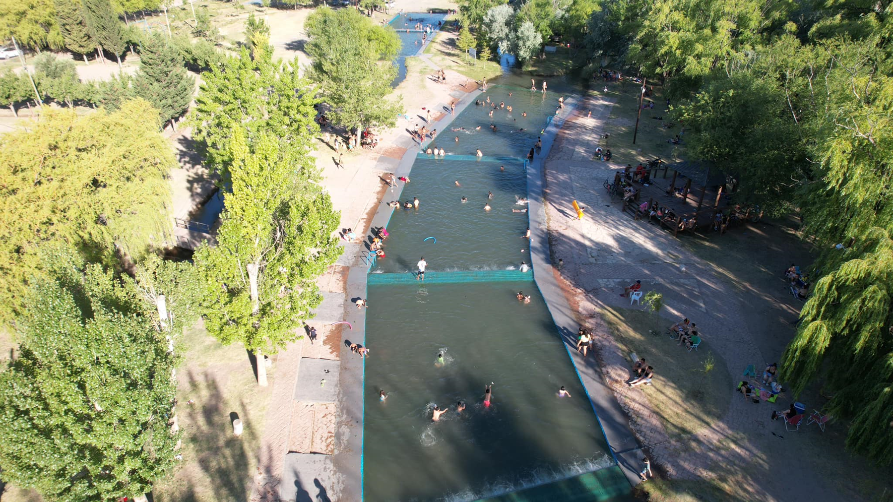 Balneario de San Patricio del Chañar. Foto: gentileza.