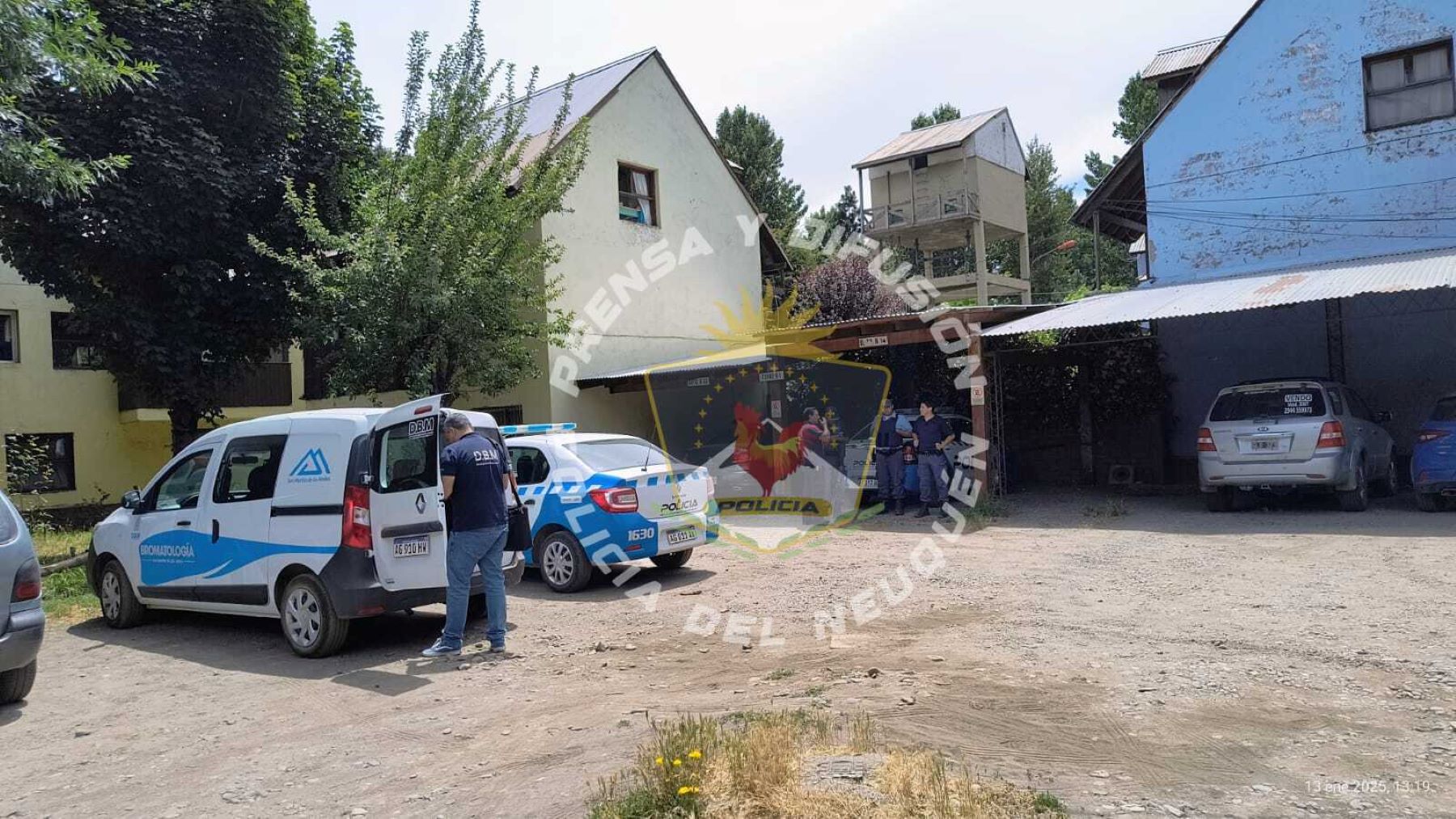 Los allanamientos fueron en sus viviendas. Crédito: Policía de Neuquén.