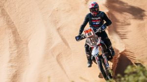 Santiago Rostan mantuvo su lugar en la general del Dakar y Luciano Benavides quedó segundo