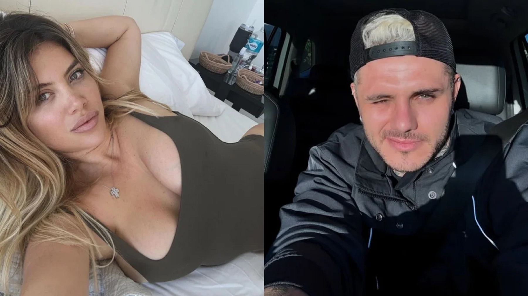 Wanda Nara y Mauro Icardi
