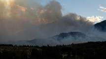 Imagen de En 10 fotos, el incendio en Epuyén que mantiene en vilo a la población de Chubut: así pasaron la noche