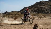 Imagen de Rally Dakar: Santiago Rostan sacó adelante una etapa muy complicada